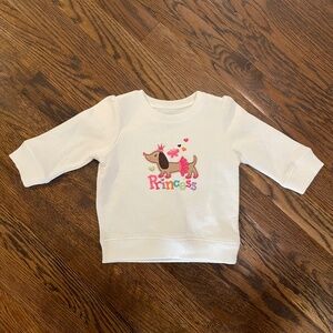 Puppy princess sweater